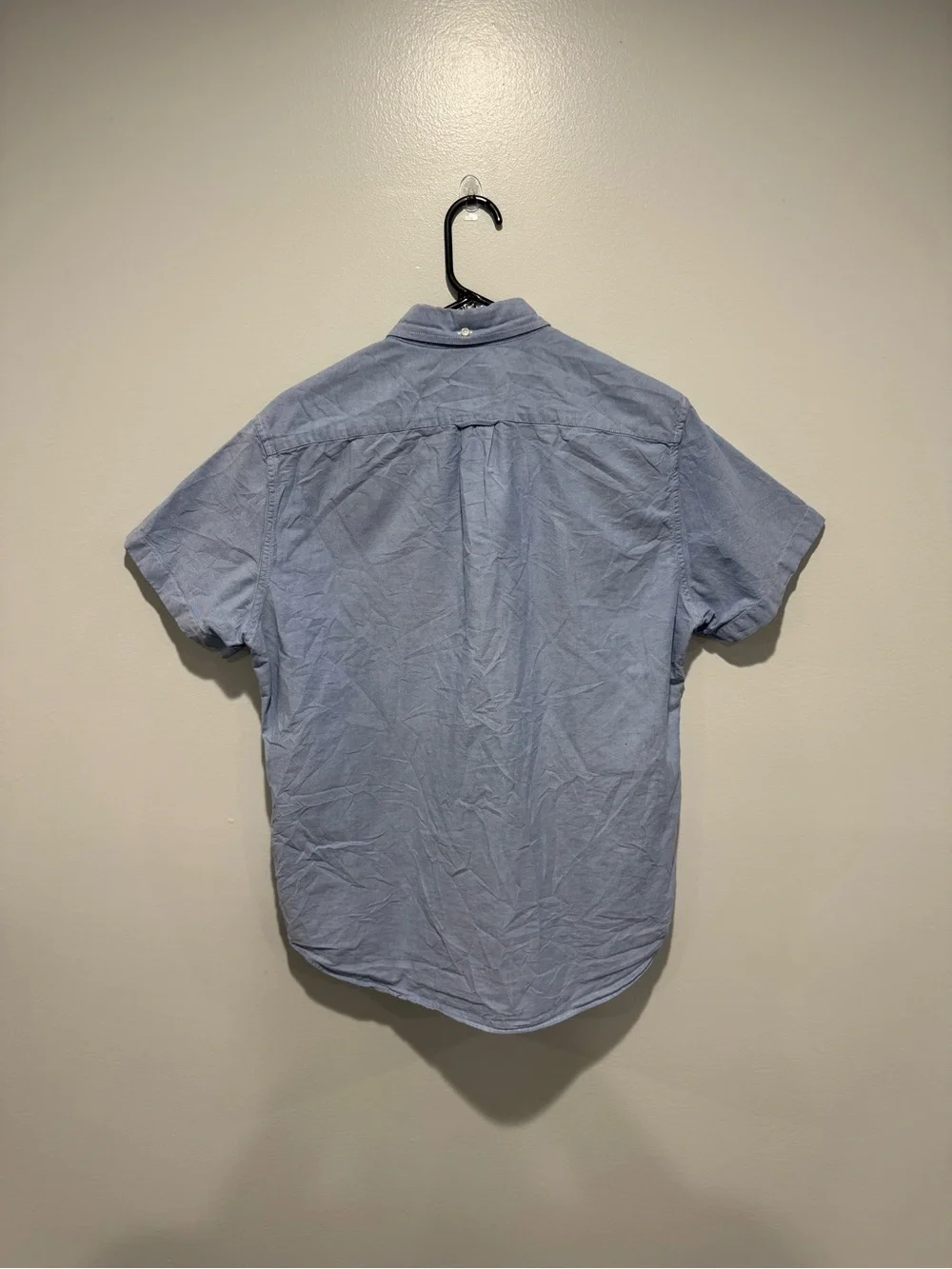 J. Crew Light Blue Short Sleeve Button-Down Shirt
